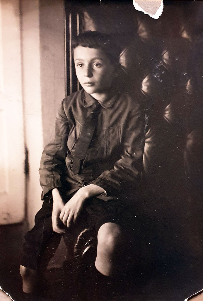 Mein Vater Mischa Werzhbinskiy als Kind Mein Vater Mischa Werzhbinskiy als Kind