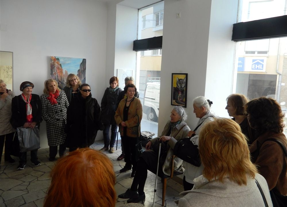 Ausstellung "NinaWR in &Ouml;l", Photo 1