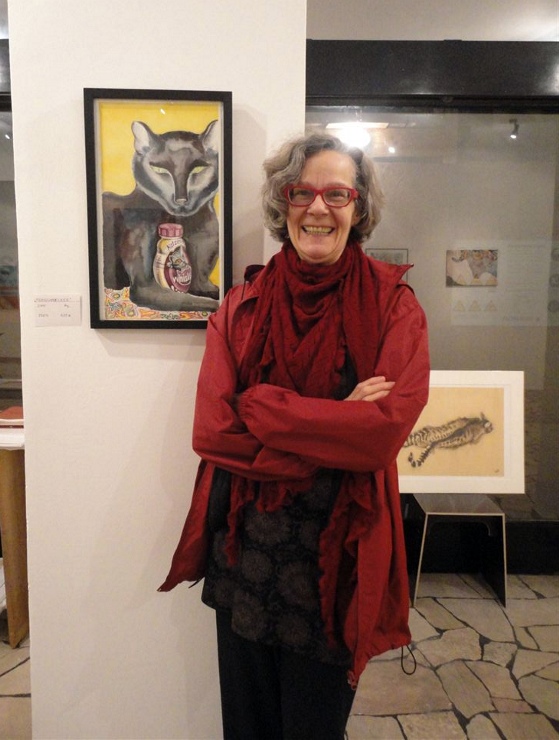 Ausstellung "NinaWR in &Ouml;l", Photo 2