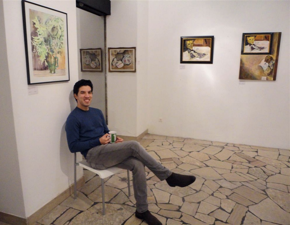 Ausstellung "NinaWR in &Ouml;l", Photo 7