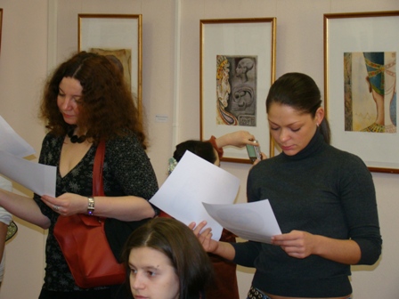 Foto2  Vortrag "Aquarell, eine Liebeserkl&auml;rung" im Eremitage