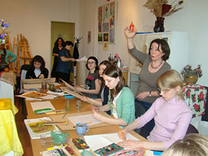 April 2009 Meisterklasse in Eremitage