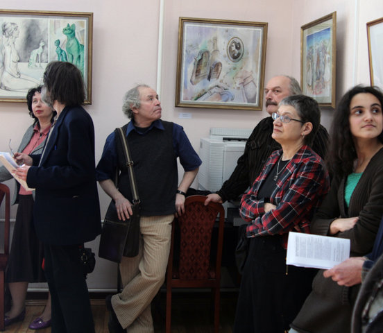 Открытие  выставки &laquo;Вечность&raquo; в Молодёжном центре Эрмитажа