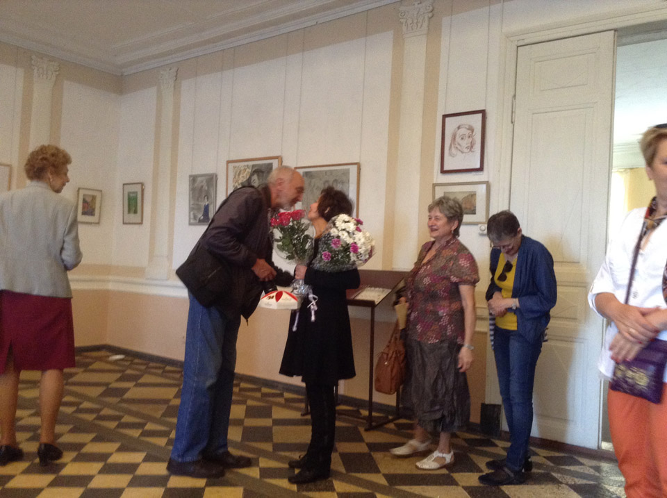 Вернисаж в музее-усадьбе Рождествено. Фото 3
