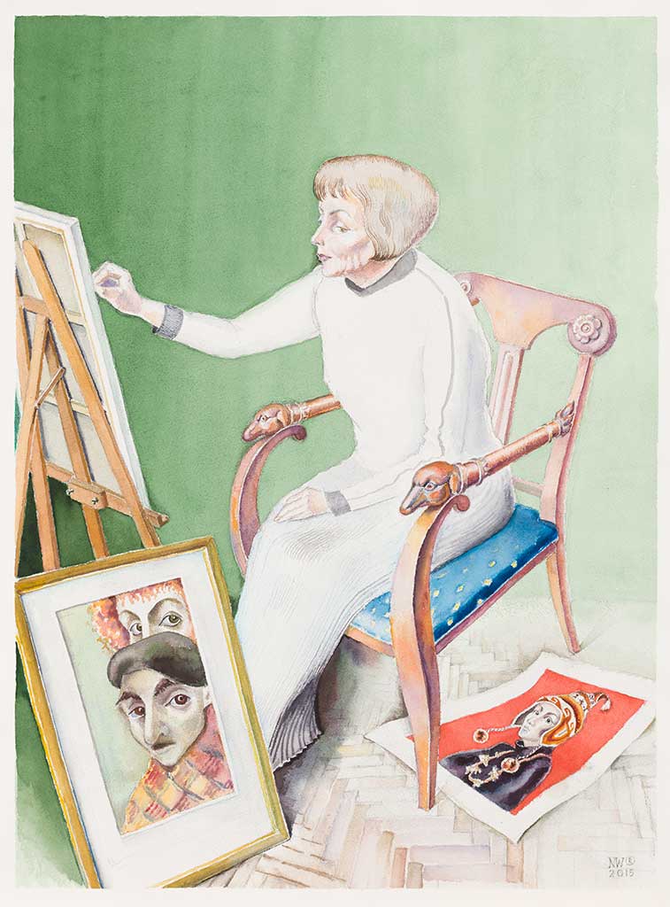 Im Sessel des Vaters