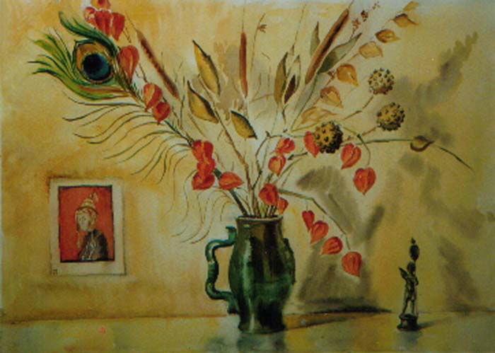 Blumenstrau&szlig; f&uuml;r eine Schamanin